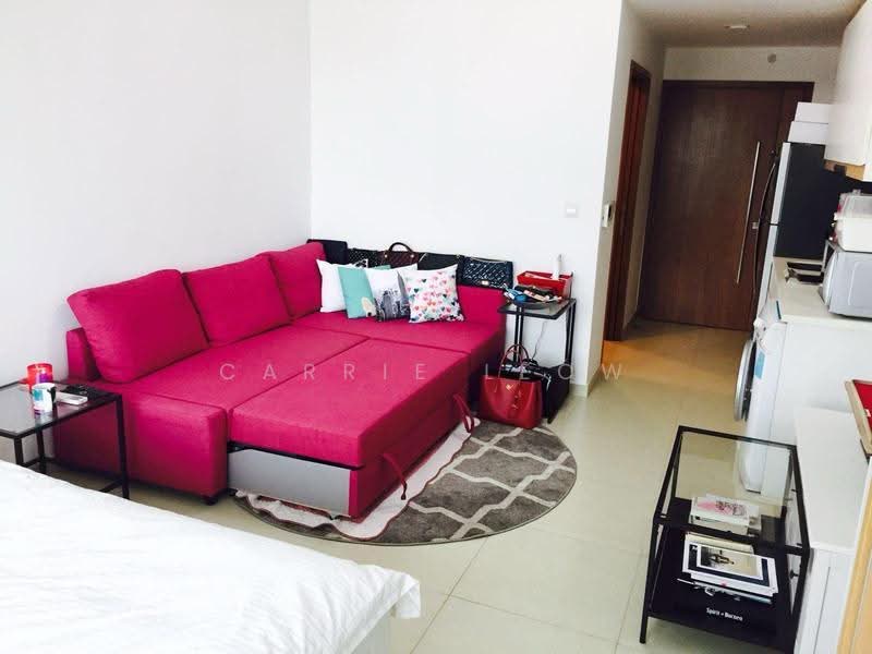 RV Edge, 2 Shanghai Road, Tanglin / Holland / Bukit Timah, 1 Bedroom, 366 sqft, Condominium For Rent, by Carrie Leow, 17603825 - Living Room - PropertyGuru.com.sg