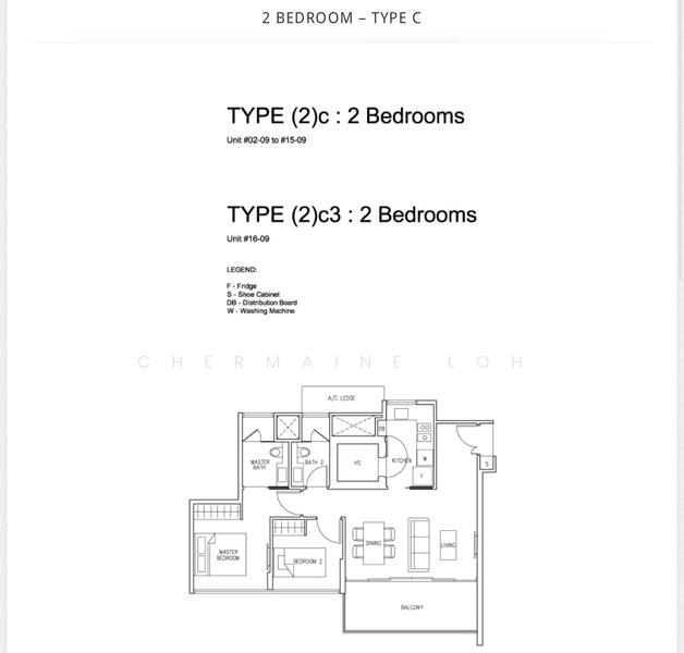 2Beds-839sqft
