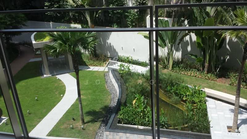 view from balcony