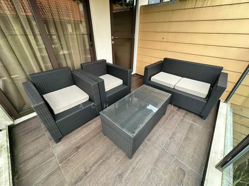 Eleven @ Holland, 11 Holland Link, 5 Bedrooms, 3,735 sqft, Cluster House For Rent, by Rachel Tan, 17825120 - Master balcony - PropertyGuru.com.sg