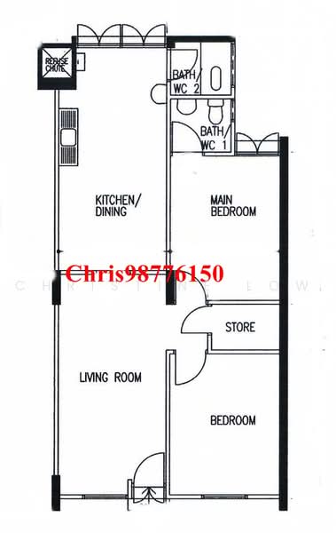 50 Dorset Road, 50 Dorset Road, 2 Bedrooms, 731 sqft, HDB Flat For Rent, by Christine Low, 17851970 - PropertyGuru.com.sg