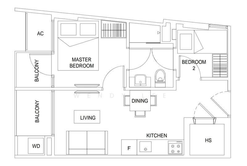 Guillemard Edge, 38 Lorong 30 Geylang, 2 Bedrooms, 463 sqft, Condominium For Rent, by Wendy Lee, 17898047 - PropertyGuru.com.sg