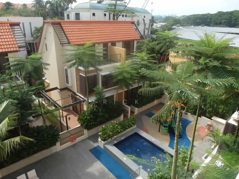 Eleven @ Holland, 11 Holland Link, 5 Bedrooms, 3,735 sqft, Cluster House For Rent, by Frederick Foo, 17919559 - External view from 3rd floor - PropertyGuru.com.sg