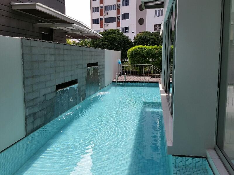 lap pool, outdoor terrace
