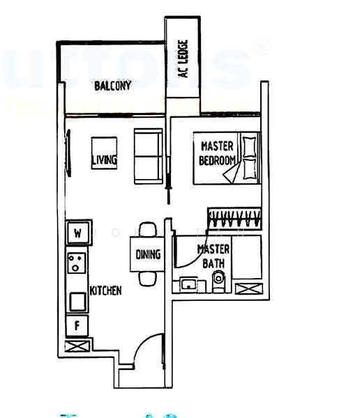 The Lakefront Residences, 48 Lakeside Drive, Boon Lay / Jurong / Tuas, 1 Bedroom, 495 sqft, Condominium For Rent, by John Tan, 17971397 - PropertyGuru.com.sg