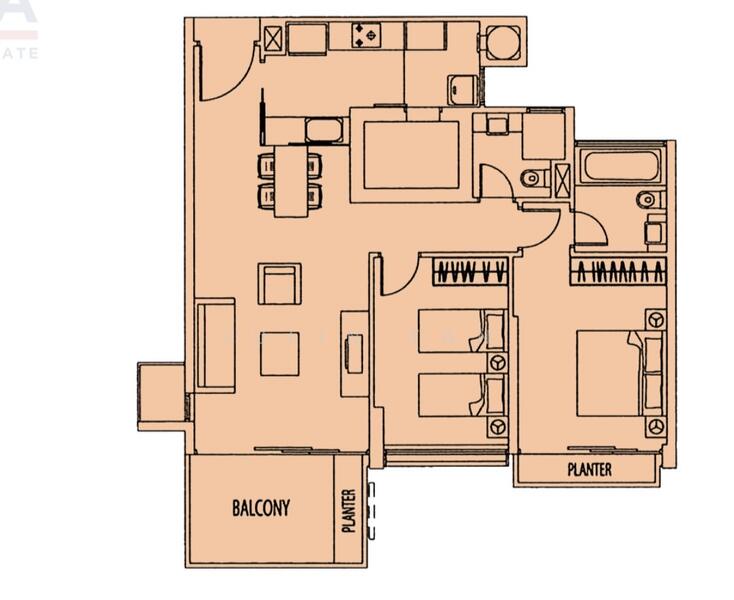 Rivergate, 99 Robertson Quay, 2 Bedrooms, 1,044 sqft, Apartment For Rent, by Julin Tan, 17978876 - PropertyGuru.com.sg