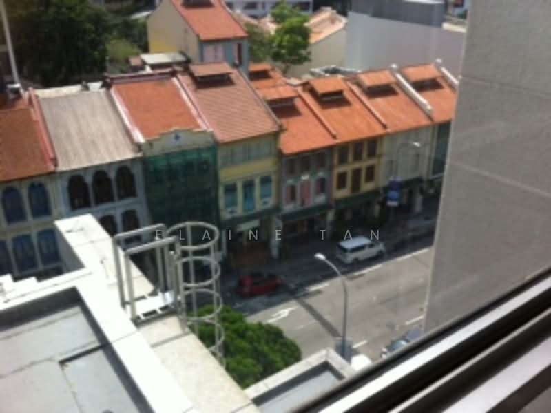 UE Square, 205 River Valley Road, 2 Bedrooms, 1,055 sqft, Condominium For Rent, by Elaine Tan, 18042151 - View from living room - PropertyGuru.com.sg
