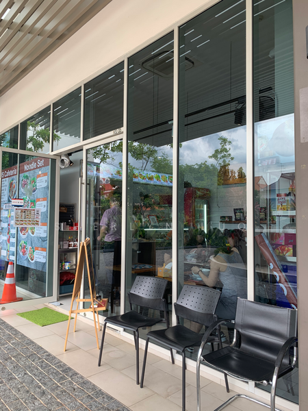 west coast shop freehold with water point, , 269 sqft, Shop / Shophouse For Sale, by Sherlyn Luo, 18047747 - Cafe frontage - CommercialGuru.com.sg