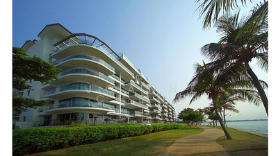 For Rent - The Azure Sentosa Ocean Drive Balcony Sea-facing. Private Lift
