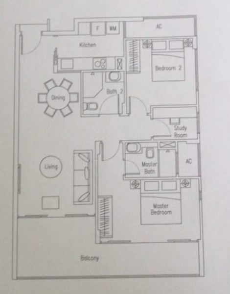 WaterScape @ Cavenagh, 65 Cavenagh Road, Orchard / River Valley, 2 Bedrooms, 1,055 sqft, Apartment For Rent, by Faith Ang, 18097643 - PropertyGuru.com.sg