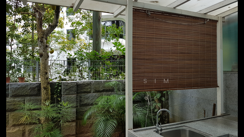EASY TO MAINTAIN OUTDOOR SHELTERED KITCHEN