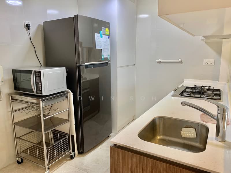 The Lakefront Residences, 42 Lakeside Drive, 2 Bedrooms, 721 sqft, Condominium For Rent, by Edwin Soh, 18152848 - COMPACT KITCHEN - PropertyGuru.com.sg