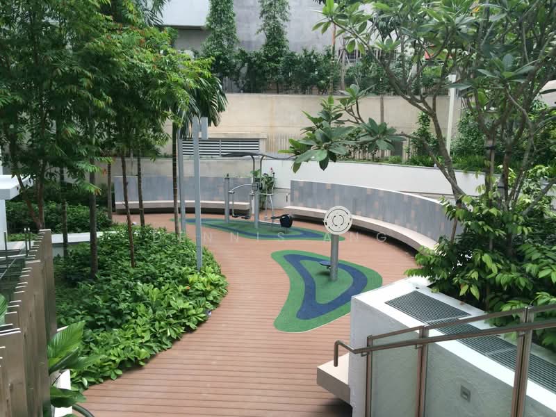 Sophia Residence, 5 Sophia Road, 3 Bedrooms, 1,044 sqft, Condominium For Rent, by Dennis Ang, 18157074 - Outdoor Fitness Corner - PropertyGuru.com.sg