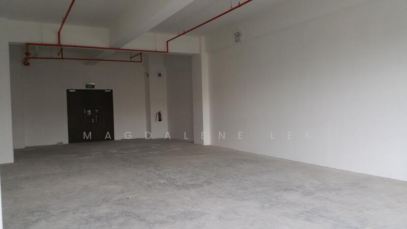 Primz Bizhub, 21 Woodlands Close singapore, 1,324 sqft, Light Industrial (B1) For Rent, by Magdalene Lek, 18248761 - View from inside to entrance - CommercialGuru.com.sg
