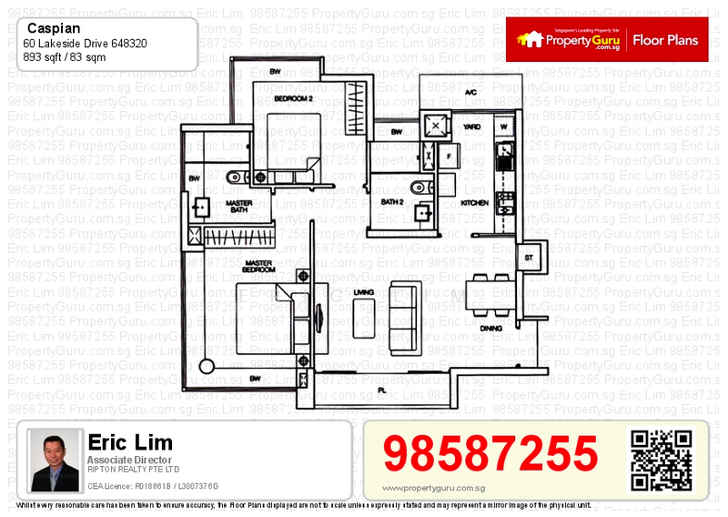 2Bed-900 sqft
