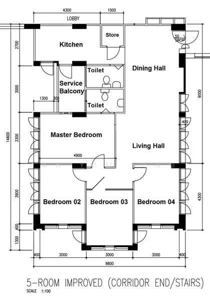 930 Hougang Street 91, 930 Hougang Street 91, Hougang / Punggol / Sengkang, 4 Bedrooms, 1,330 sqft, HDB Flat For Rent, by Yam Seng Tan, 18356674 - PropertyGuru.com.sg