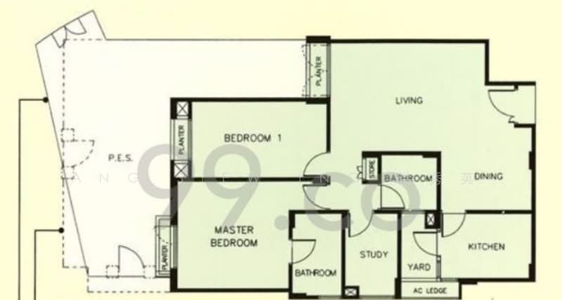 Sun Plaza, 30 Sembawang Drive, 2 Bedrooms, 1,442 sqft, Apartment For Rent, by Ang Siew Ing 洪秀英, 18359555 - PropertyGuru.com.sg