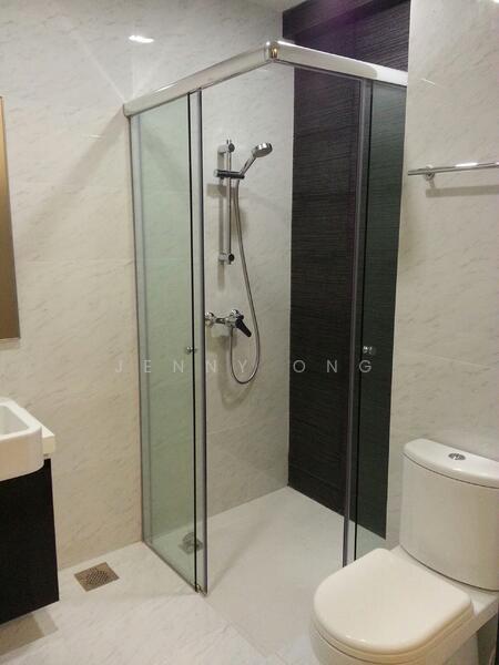 Prime Residence, 41 Lorong 22 Geylang, Eunos / Geylang / Paya Lebar, 1 Bedroom, 409 sqft, Condominium For Rent, by Jenny Ong, 18380708 - Master toilet - PropertyGuru.com.sg