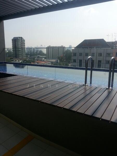 Prime Residence, 41 Lorong 22 Geylang, Eunos / Geylang / Paya Lebar, 1 Bedroom, 409 sqft, Condominium For Rent, by Jenny Ong, 18380708 - Pool - PropertyGuru.com.sg
