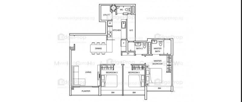 8 @ Woodleigh, 6 Woodleigh Close, Macpherson / Potong Pasir, 3 Bedrooms, 1,098 sqft, Condominium For Rent, by Michael Chew, 18436670 - PropertyGuru.com.sg