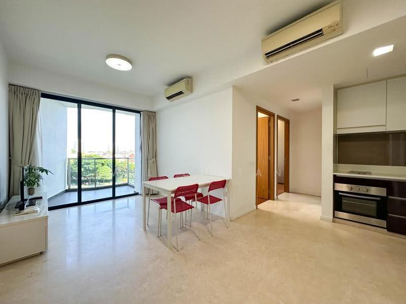 Waterbank at Dakota, 25 Dakota Crescent, Eunos / Geylang / Paya Lebar, 2 Bedrooms, 624 sqft, Condominium For Rent, by Wilson Tan, 18445770 - Living Room - PropertyGuru.com.sg