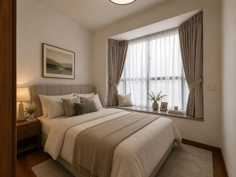 One Oxley Rise, 1 Oxley Rise, 3 Bedrooms, 1,080 sqft, Apartment For Rent, by Yenny Adell, 18486569 - Bedroom 2 - PropertyGuru.com.sg