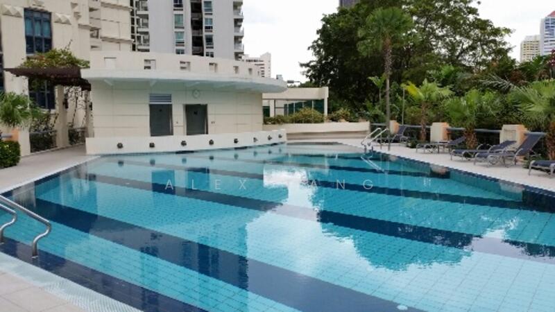 lap pool, tennis court