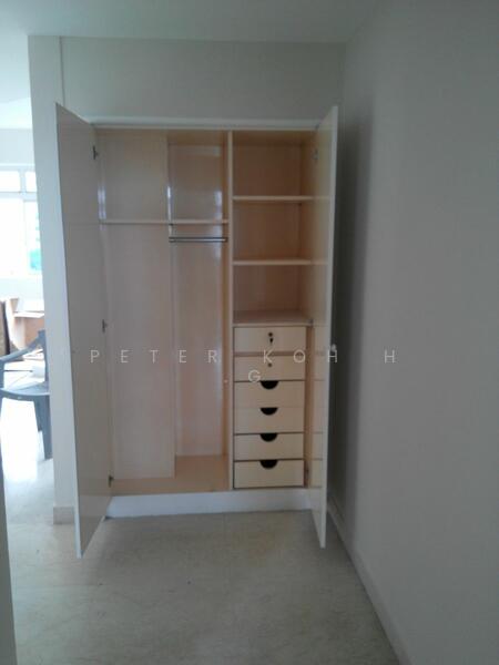 Built-In Cabinet along to the walkway to Rooms