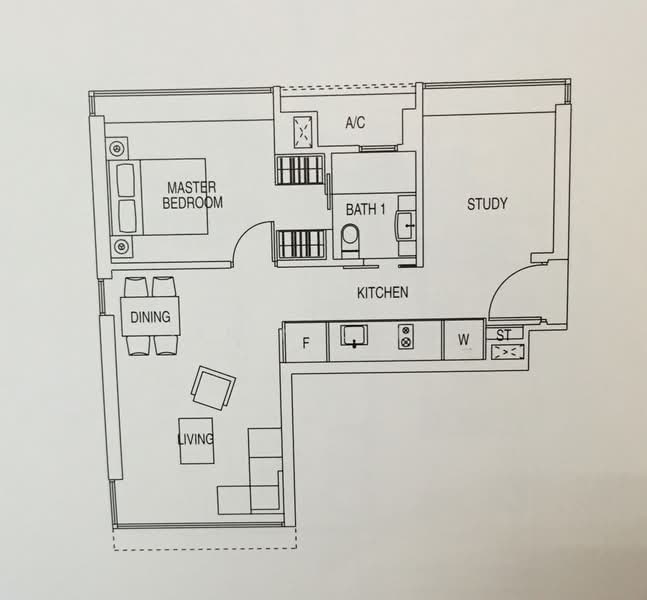 Citylights, 80 Jellicoe Road, 2 Bedrooms, 678 sqft, Condominium For Rent, by Yen Neo L Y, 18576840 - PropertyGuru.com.sg
