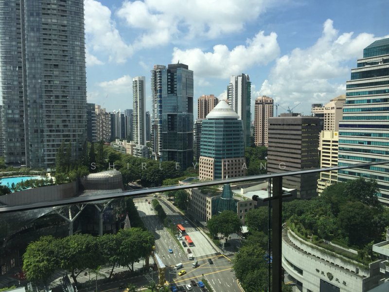 Scotts Square, 6 Scotts Road, 3 Bedrooms, 1,250 sqft, Apartment For Rent, by Shirley Tang, 18602042 - View from Apartment - PropertyGuru.com.sg