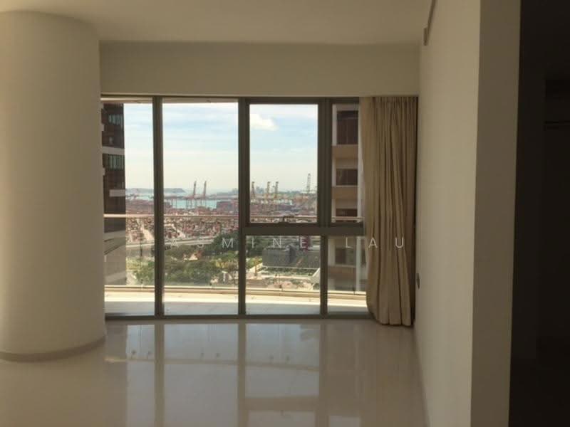 Sea view from living room