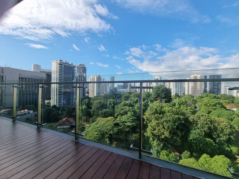 Sarkies Green, 10 Sarkies Road, 3 Bedrooms, 2,056 sqft, Condominium For Rent, by Sunny Tham 谭燕生, 18654852 - View from balcony in Master bedroom - PropertyGuru.com.sg