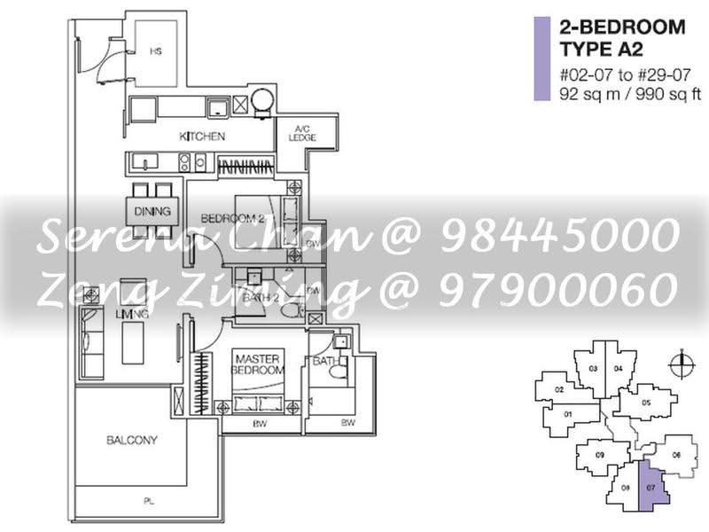 Cityscape at Farrer Park, 101 Mergui Road, Farrer Park / Serangoon Rd, 2 Bedrooms, 990 sqft, Condominium For Rent, by Serena Chan, 18716999 - Studio-1,206sqft - PropertyGuru.com.sg