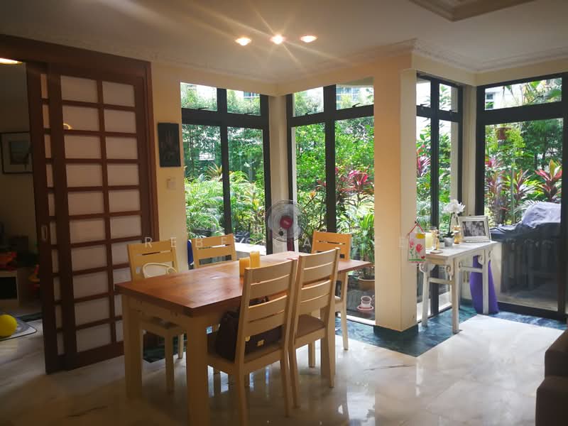 The Balmoral, 18 Balmoral Park, 4 Bedrooms, 3,310 sqft, Condominium For Rent, by Rebecca Lee, 18723296 - Bright and cosy with greenery in the background. No curtains needed, private corner - PropertyGuru.com.sg