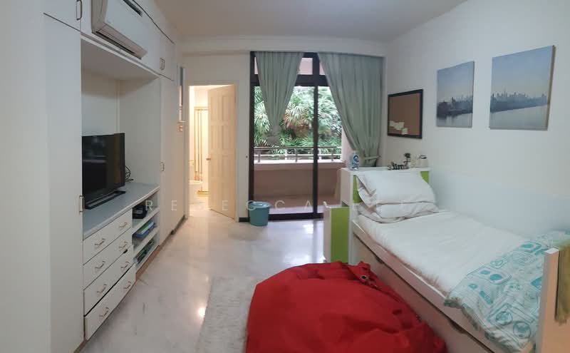 The Balmoral, 18 Balmoral Park, 4 Bedrooms, 3,310 sqft, Condominium For Rent, by Rebecca Lee, 18723296 - Ensuite bedroom with private balcony - PropertyGuru.com.sg
