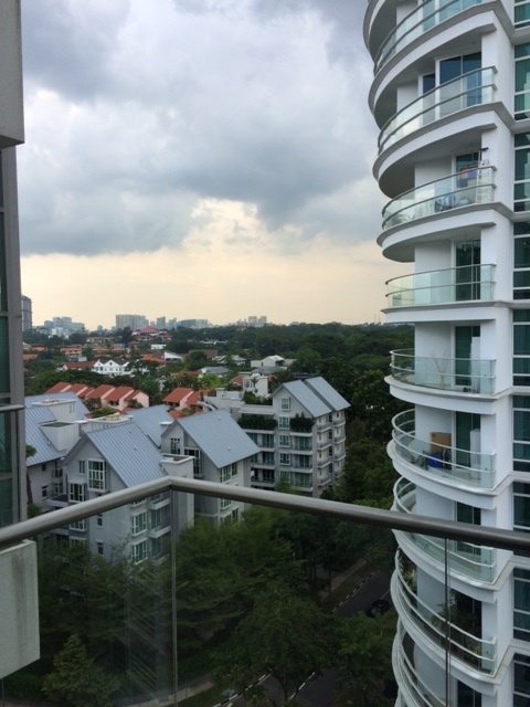 View from the balcony