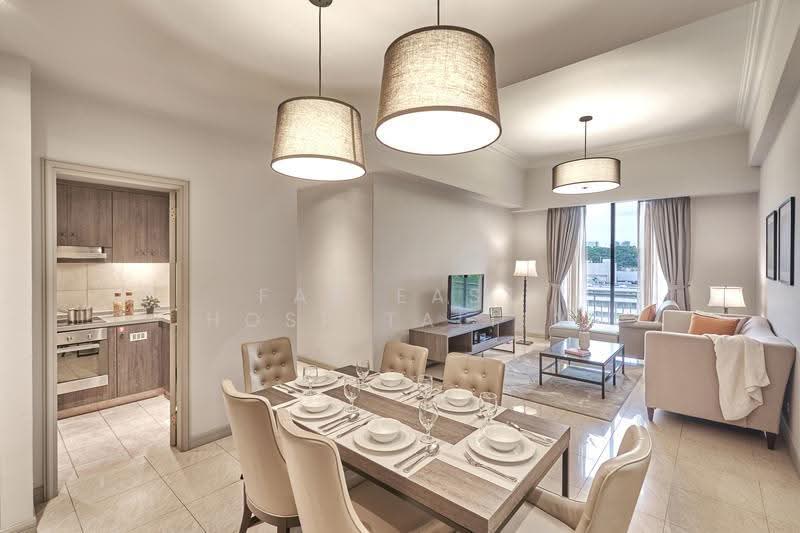 Adina Serviced Apartments Singapore Orchard, 121 Penang Road, Orchard / River Valley, 3 Bedrooms, 1,098 sqft, Apartment For Rent, by Far East Hospitality, 18763396 - Living Room - PropertyGuru.com.sg