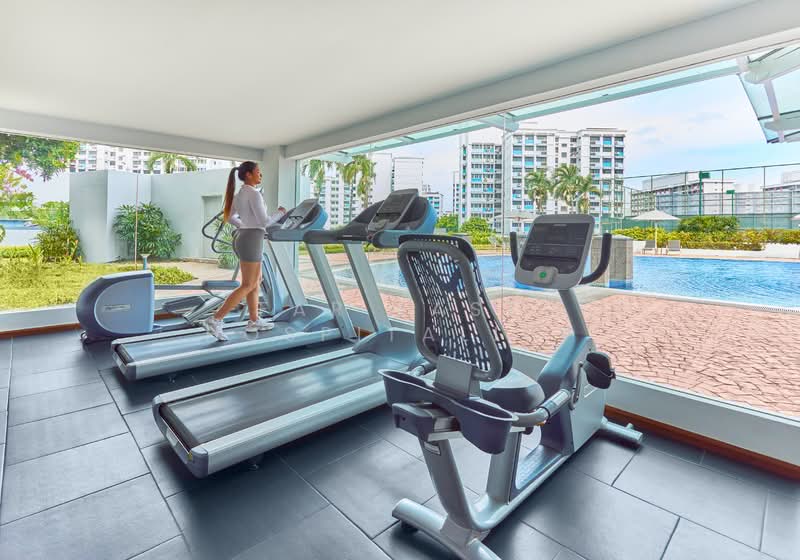 Village Residence Hougang, 1 Hougang Street 91, 3 Bedrooms, 1,066 sqft, Apartment For Rent, by Far East Hospitality, 18763709 - Gymnasium - PropertyGuru.com.sg