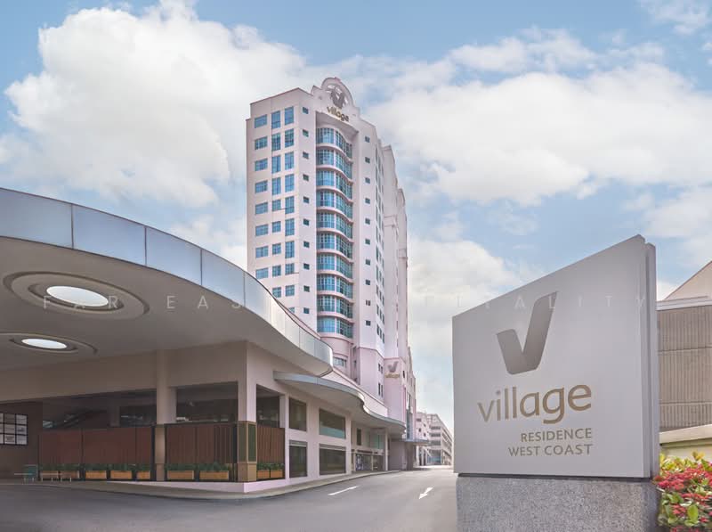 Village Residence West Coast, 154 West Coast, 3 Bedrooms, 1,283 sqft, Apartment For Rent, by Far East Hospitality, 18763739 - Facade - PropertyGuru.com.sg