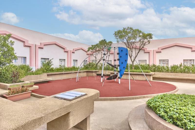 Village Residence West Coast, 154 West Coast, 3 Bedrooms, 1,283 sqft, Apartment For Rent, by Far East Hospitality, 18763739 - Barbeque Pit and Outdoor Children's Playground - PropertyGuru.com.sg