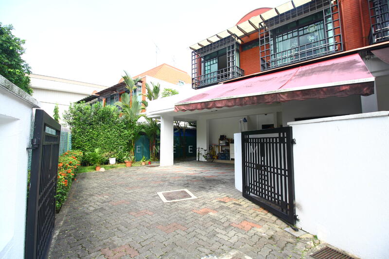 House Frontage with Auto Gate