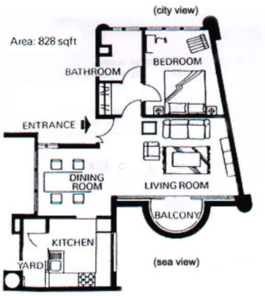 Mandarin Gardens, 5 Siglap Road, 1 Bedroom, 732 sqft, Condominium For Rent, by Eric Lim, 18779009 - 1Bed-732 sqft - PropertyGuru.com.sg