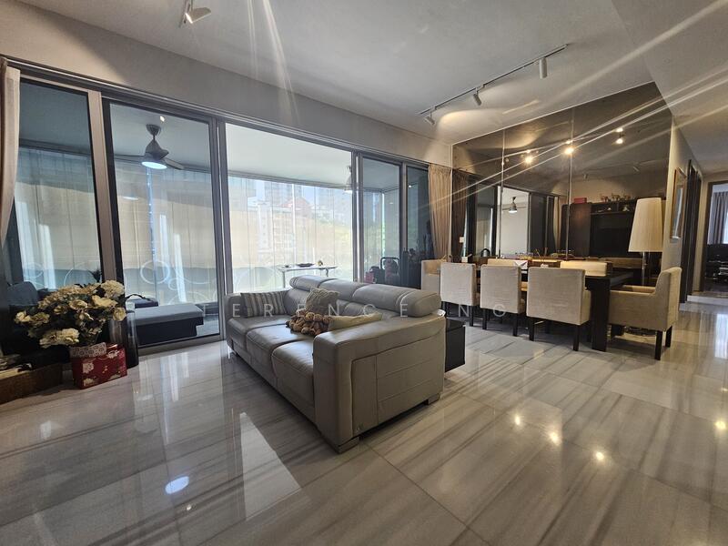 Spacious Living and Dining Area