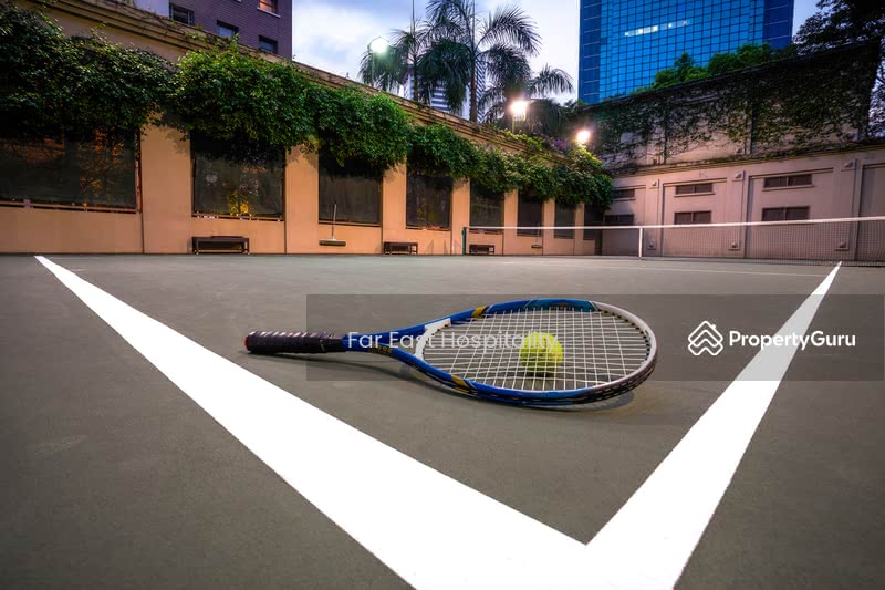 Outdoor Tennis Court