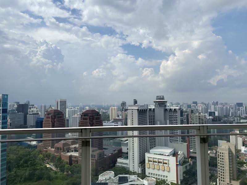 Saint Thomas Suites, 31 St. Thomas Walk, 6 Bedrooms, 7,686 sqft, Condominium For Rent, by Rachel Tan, 18812291 - Unblocked city view from living room - PropertyGuru.com.sg