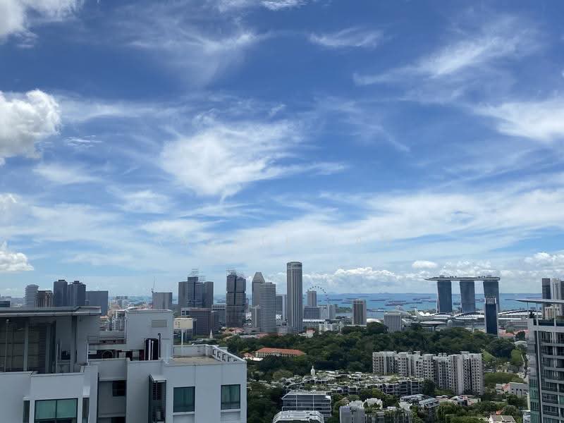 Saint Thomas Suites, 31 St. Thomas Walk, 6 Bedrooms, 7,686 sqft, Condominium For Rent, by Rachel Tan, 18812291 - MBS view from master bedroom - PropertyGuru.com.sg