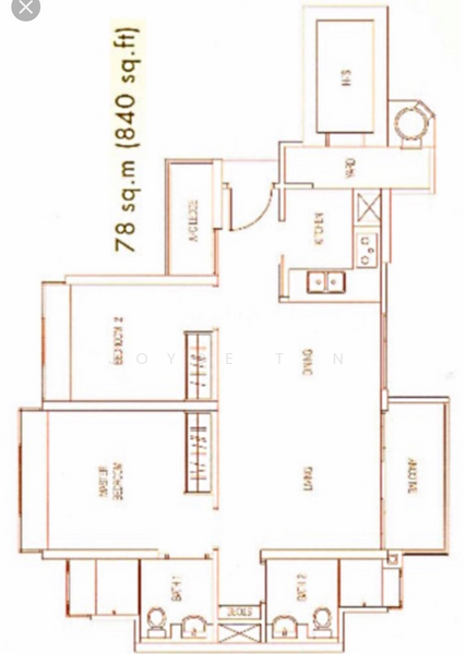 Meraprime, 301 Jalan Bukit Ho Swee, 2 Bedrooms, 840 sqft, Condominium For Rent, by Joyce Tan, 18825625 - PropertyGuru.com.sg