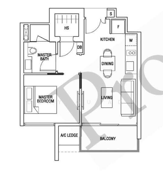 The Scala @ Lorong Chuan, 120 Serangoon Avenue 3, 1 Bedroom, 474 sqft, Condominium For Rent, by Deny Gunady, 18849843 - PropertyGuru.com.sg