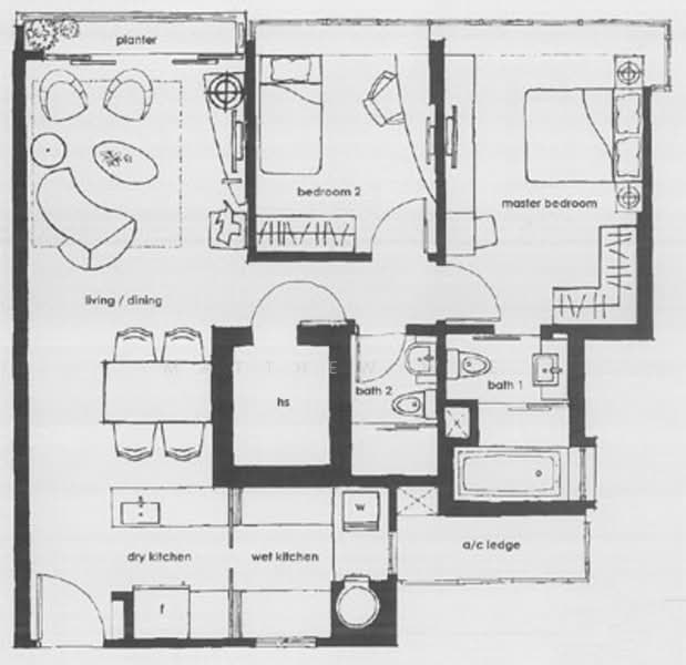 The Nexus, 953 Bukit Timah Road, 2 Bedrooms, 947 sqft, Condominium For Rent, by Matthew Wee, 18851512 - PropertyGuru.com.sg