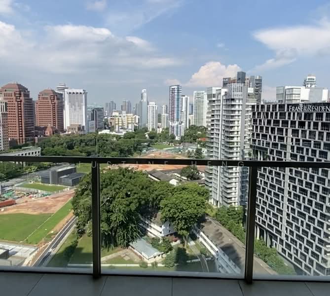 Orchard View, 29 Angullia Park, 4 Bedrooms, 2,530 sqft, Condominium For Rent, by Justine Heng, 18872989 - View from balcony - PropertyGuru.com.sg